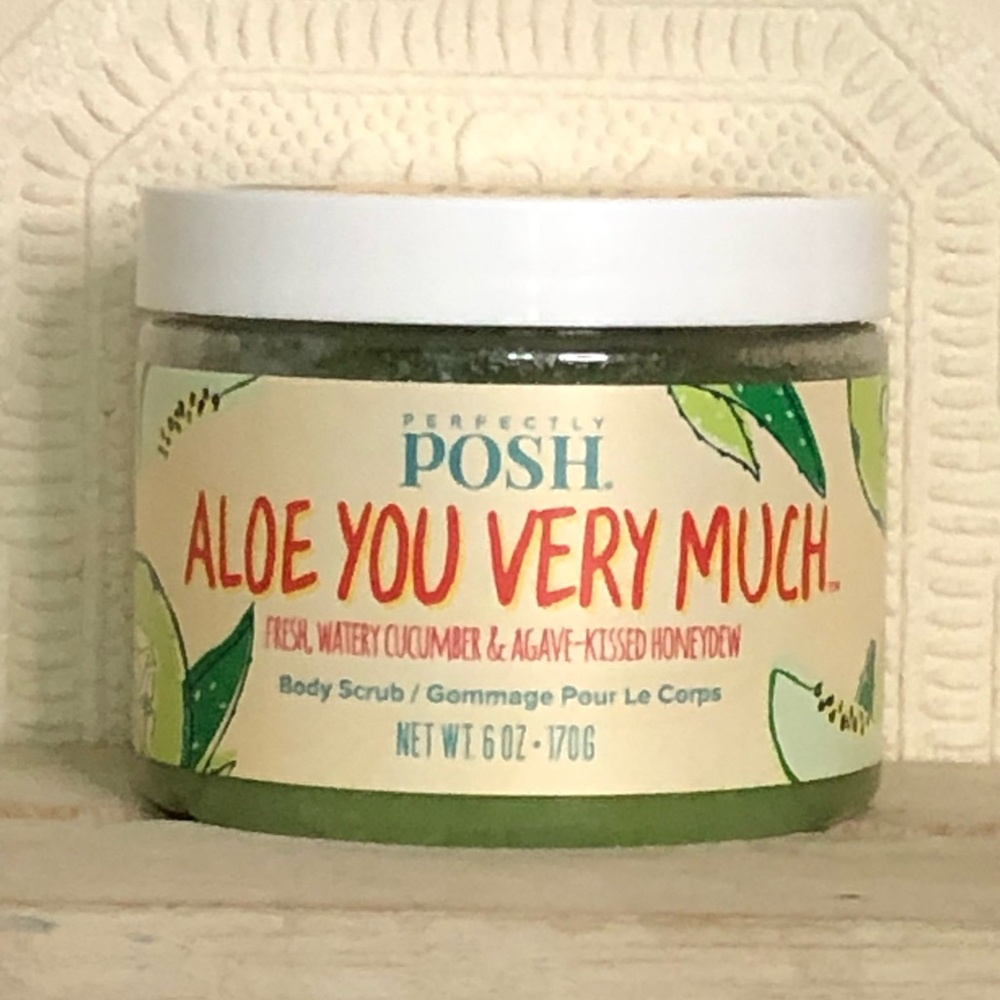 Perfectly posh - aloe you very much body scrub